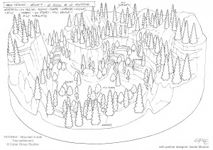 mountain's side-trees-Guillaume Laigle